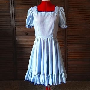 Gingham Square Dance Dress